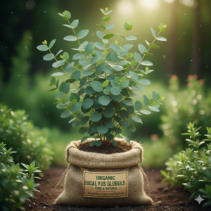 Organic Eucalyptus Globulus Oil.