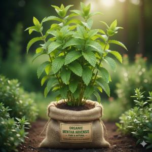 Organic Mentha Arvensis Oil.
